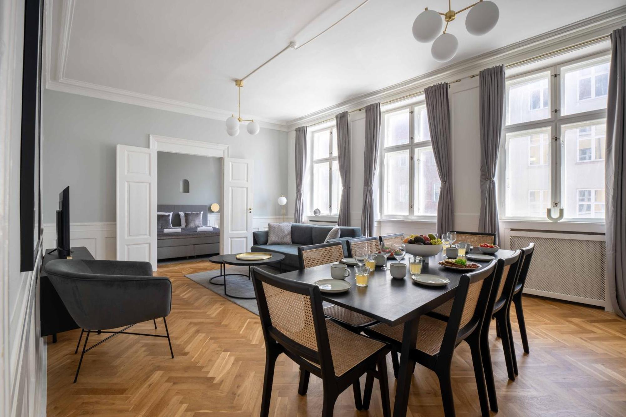 קופנהגן Lavish 4Br Apartment In The Heart Of Cph By The Canals מראה חיצוני תמונה